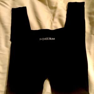 Pchee Bum Black Seamless Leggings